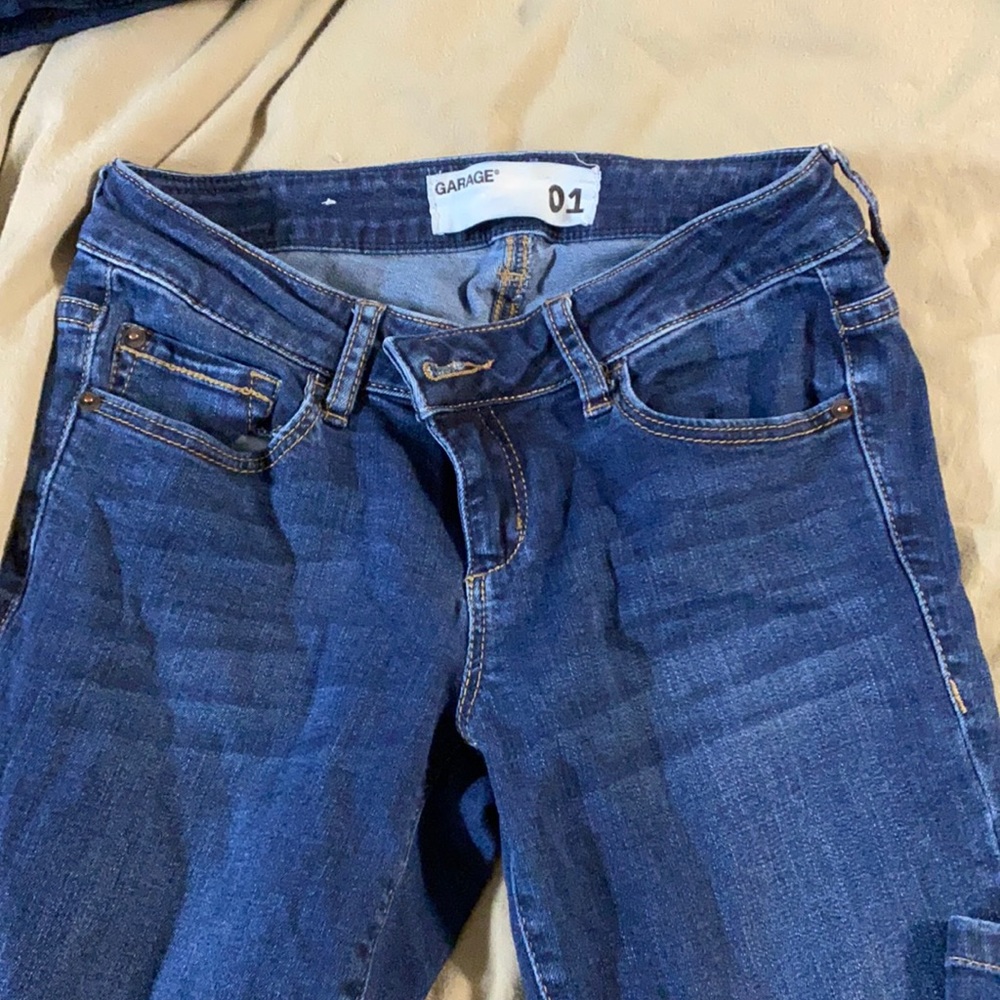 Garage vintage blue skinny jeans